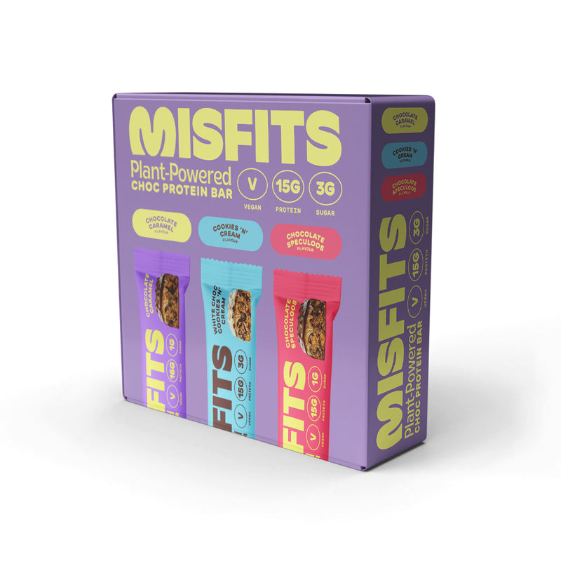 Misfits 3 bar Variety Pack - Case of 8 (Total of 24 bars)