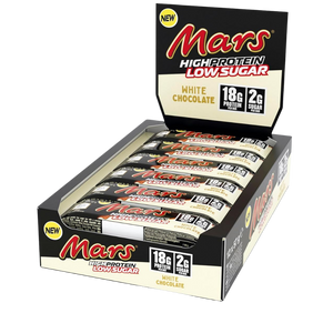 Mars Hi-Protein Low Sugar Protein bar White Chocolate 57g - Case of 12 [Best Before: 01/07/2026]