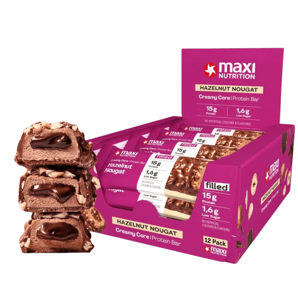 Hazelnut Nougat Creamy Core protein bar Case 12