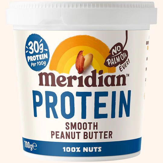 Meridian Protein Peanut Butter Smooth (Palm Oil Free) 700g [Best Before: 30/06/2025]
