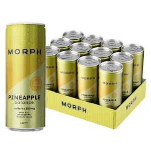 Morph Balance Zero Sugar Energy Drink Pineapple 330ml - Case of 12