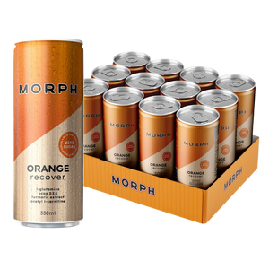 Morph Recover Zero Sugar Energy Drink Orange 330ml - Case of 12