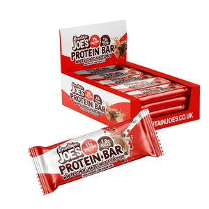 Mountain Joes Protein Bar White Chocolate Hazelnut 35g Case of 12