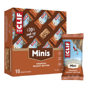 Clif Bar Minis Crunchy Peanut Butter Flavour 28g - Case of 10 [Best Before: 31/08/2025]