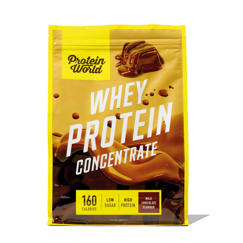 Protein World Milk Chocolate Flavour Whey Protein Concentrate 1kg