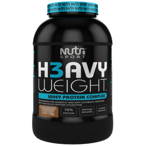 NutriSport H3avyweight Strawberry Flavour Whey Protein Complex 1.5kg [Best Before: 31/07/2025]