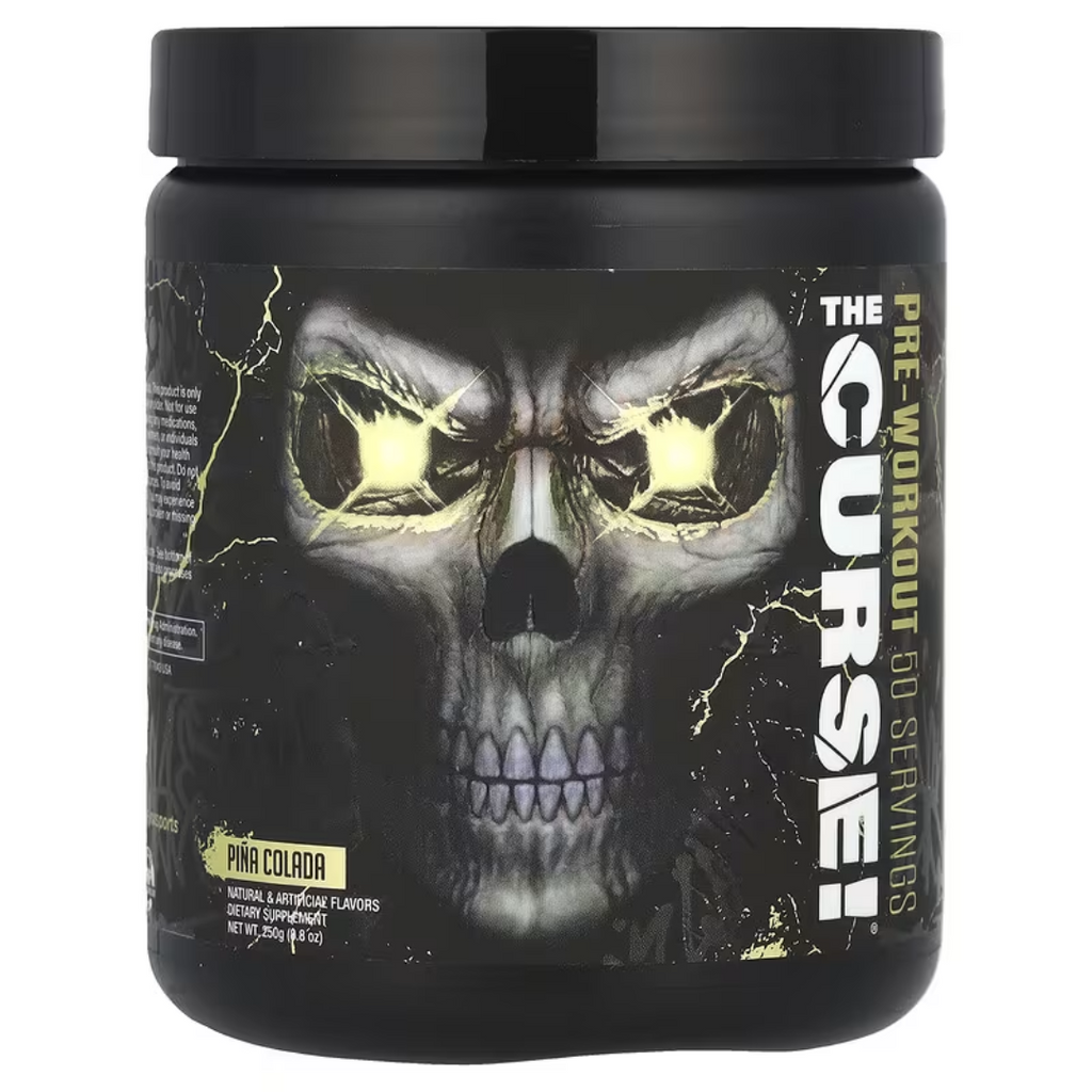 JNX Sports Curse Pina Colada flavour Pre Workout [Best Before 28 02 2025]
