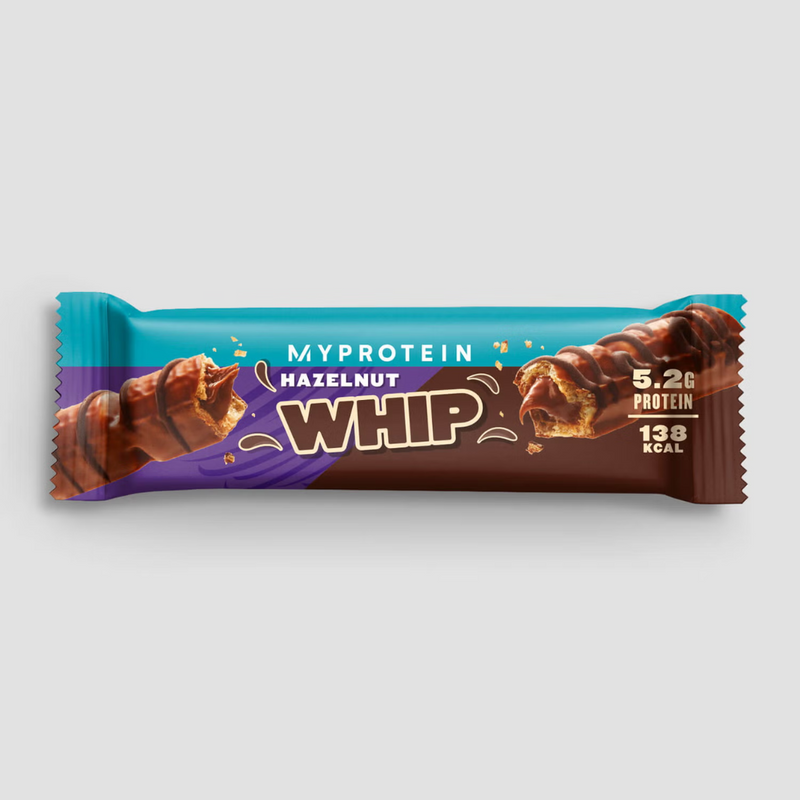 MyProtein Milk Chocolate Hazelnut Whip bar 24.5g - Case of 12 Multisave