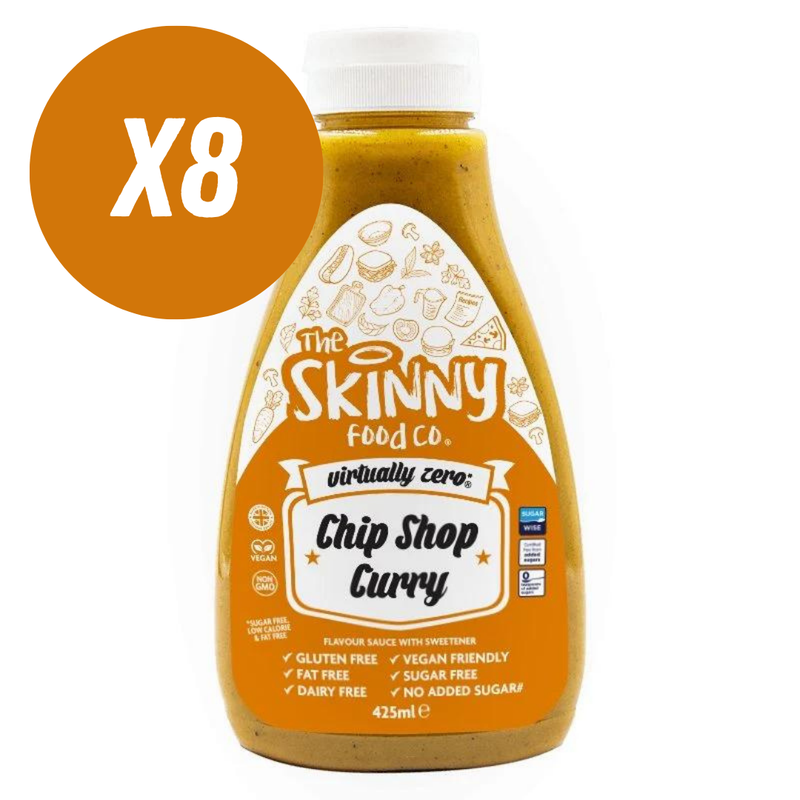 The Skinny Food Co. Chip Shop Curry flavour sauce 425ml - Case of 8