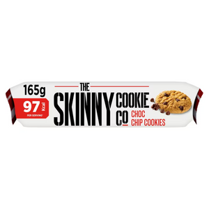 The Skinny Cookie Co Choc Chip & Coconut Cookies 165g pack [Best Before: 26/02/2025]