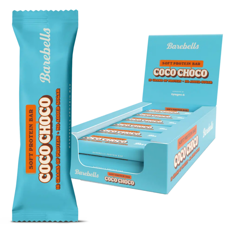 Barebells Coco Choco Coconut flavour Soft Protein Bar 55g - Case of 12