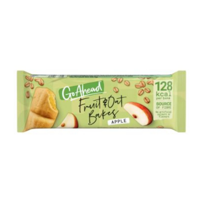 Go Ahead Apple Fruit & Oat Bakes 35g - Case of 100