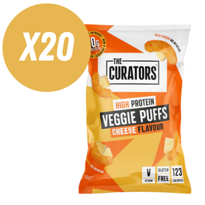 The Curators Cheese Veggie Puffs 30g - Case of 20