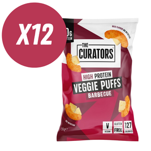 The Curators Barbecue Veggie Puffs 30g - Case of 12