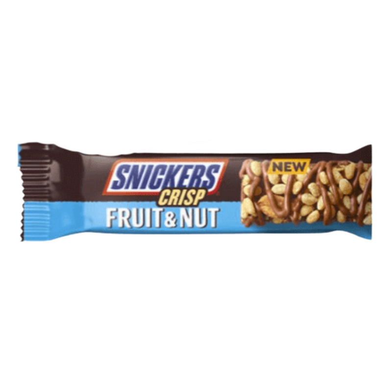 Snickers Crisp Fruit & Nut bars 40g - Case of 18