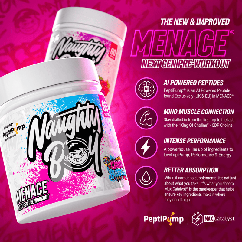 NAUGHTY BOY PRE-WORKOUT Pink Lemonade 420g