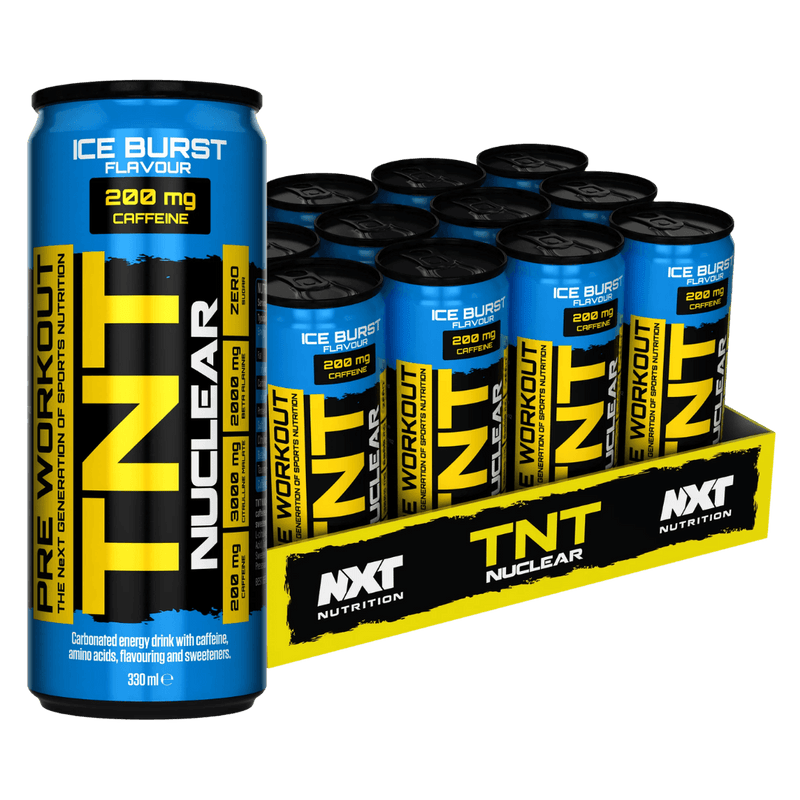 NXT Nutrition TNT Nuclear Ice Burst 330ml - Case of 12