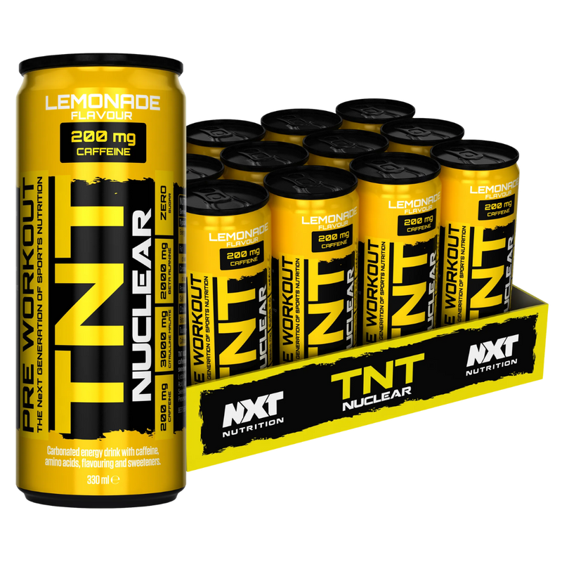 NXT Nutrition TNT Nuclear Lemonade 330ml - Case of 12