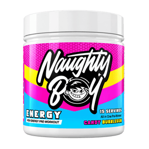 Naughty Boy Pre-Workout Candy Bubblegum - 15 Servings