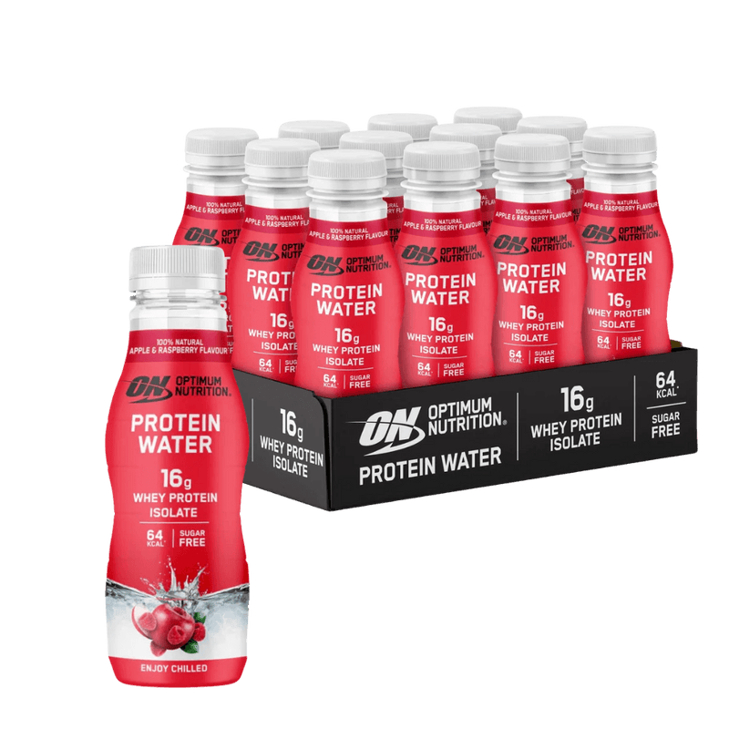 Optimum Nutrition Protein Water APPLE RASPBERRY 350ml Case of 12