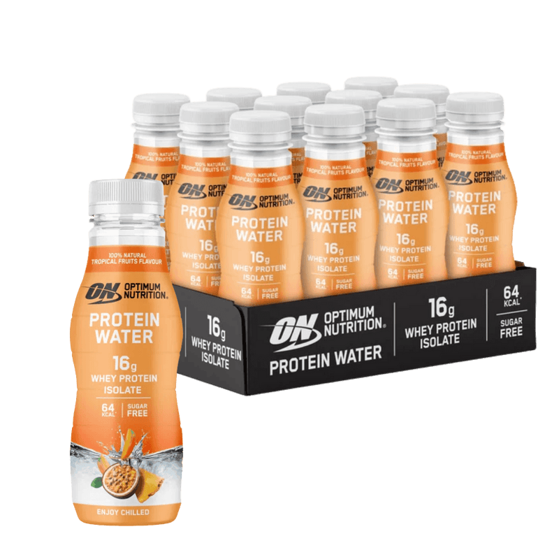 Optimum Nutrition Protein Water Tropical Fruits 350ml Case of 12