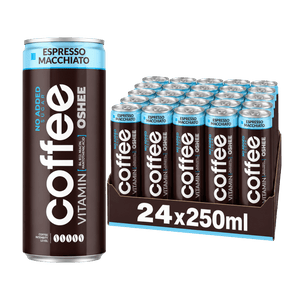 Oshee Vitamin Coffee Espresso Macchiato 24 x 250ml
