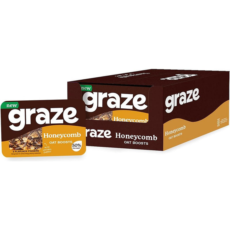 Graze Honeycomb Oat Boost 50g - Case of 9