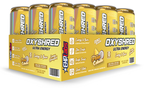 EHP Labs Oxyshred Zero Sugar Energy Drink Pina Colada 355ml - Case of 12