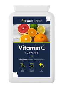 NutriQuarter Vitamin C 1000mg (120 Capsules)
