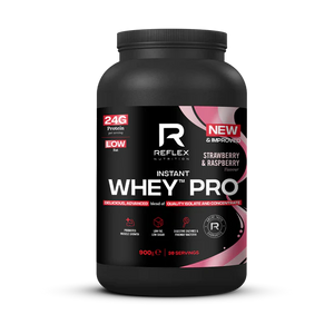 Reflex Instant Whey Protein XL (900g) – Strawberry & Raspberry