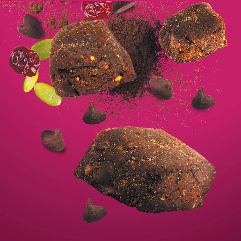 NutriFX Workfit Chocolate Chip with Cranberry Spark Bites (5 x 50g multipack)