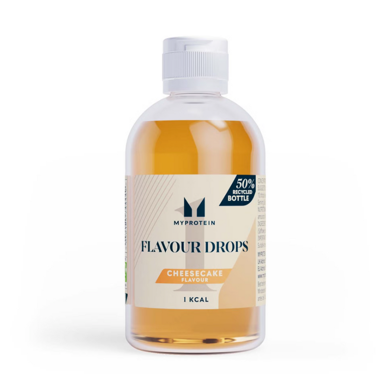 MyProtein Flavdrops Liquid Flavouring Cheesecake Flavour 50ml [Best Before: 31/08/2025]