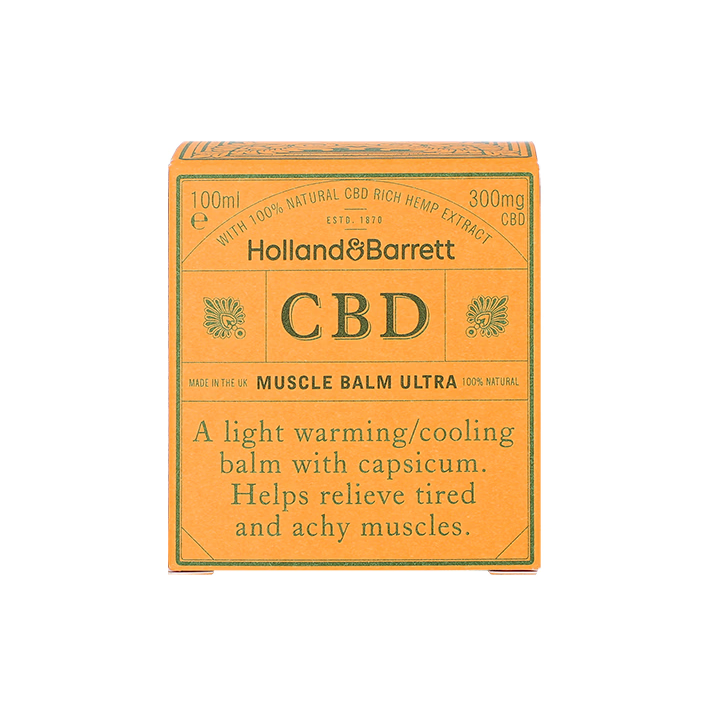 Holland & Barrett CBD Muscle Balm Ultra 300mg 100ml