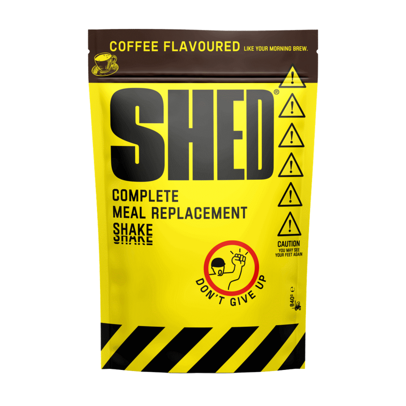 Shed Complete Meal Replacement Shake Coffee Flavour 840g [Best Before: 01/05/2026]
