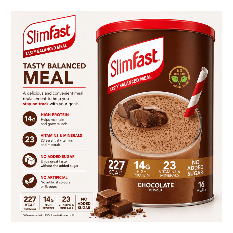 Slimfast Chocolate Powder 600g