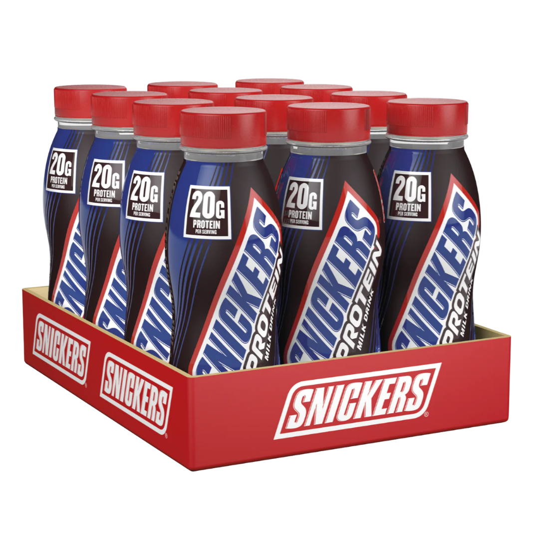Snickers High Protein Milk Drink 250ml - Case of 12 [Best Before: 09/0
