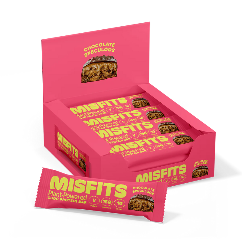 Misfits Speculoos Flavour Protein Bar 45g - Case of 12