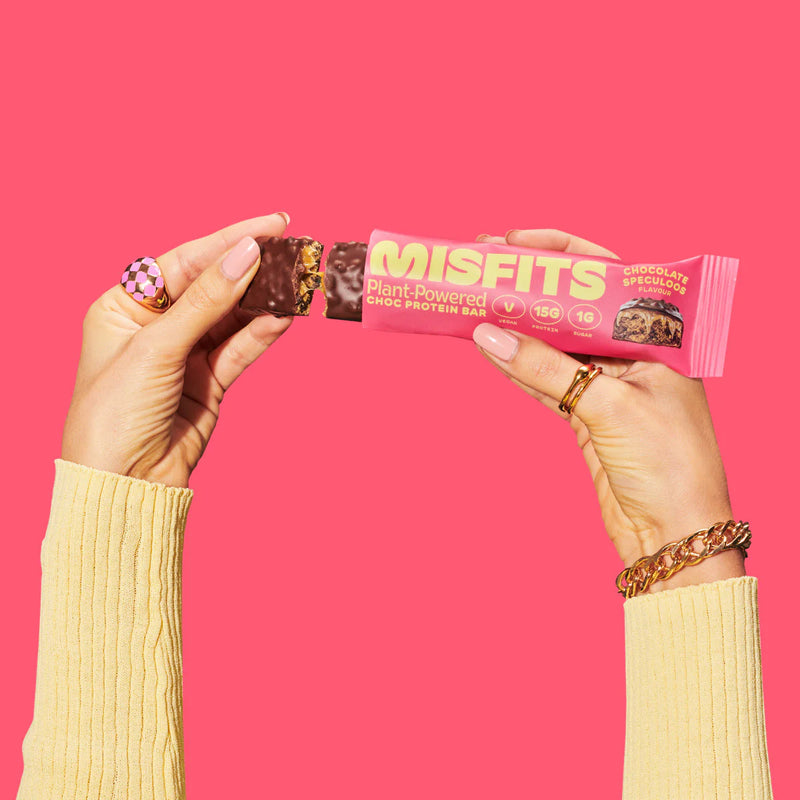 Misfits Chocolate Speculoos Flavour Protein Bar 45g - Case of 42