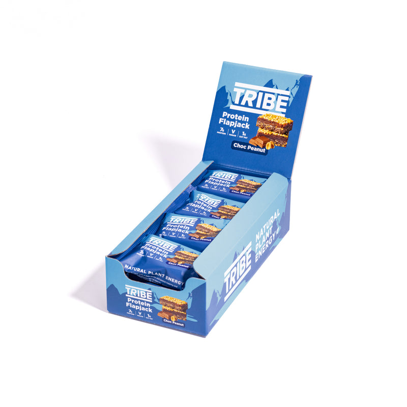 Tribe Choc Peanut Protein Flapjack 50g - Case of 12