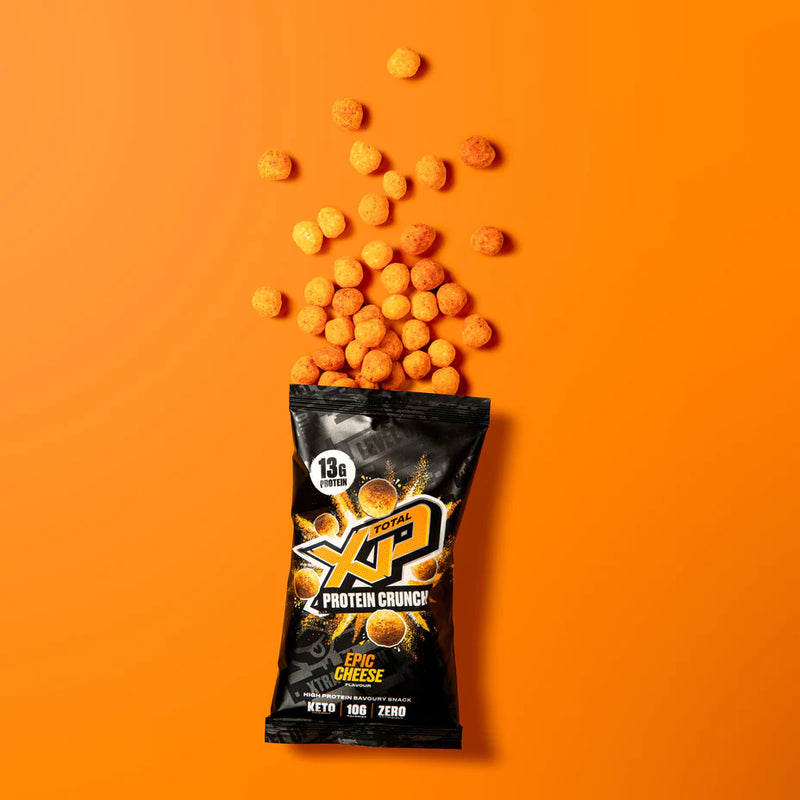 Total XP Protein Crunch Epic Cheese Flavour 24g - Case of 12
