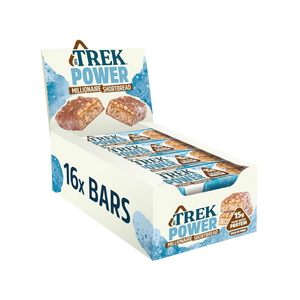 Trek Power High Protein Millionaire Shortbread bar 55g - Case of 16