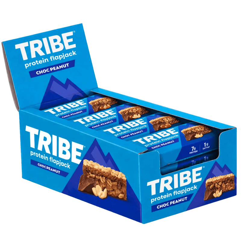 Tribe Choc Peanut Protein Flapjack 50g - Case of 12