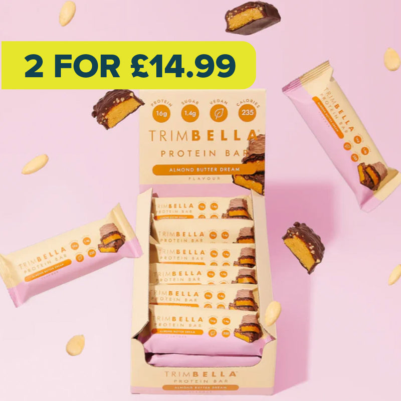 Trimbella Almond Butter Dream Protein bar 60g - Case of 15 [Best Before: 13/10/2025]
