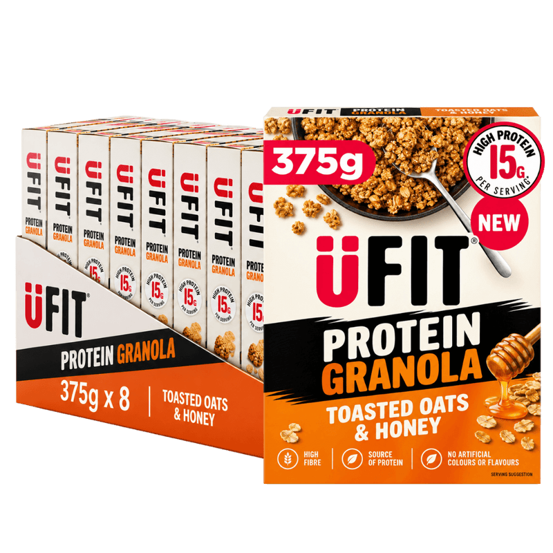 UFIT GRANOLA HONEY 375g Case of 8