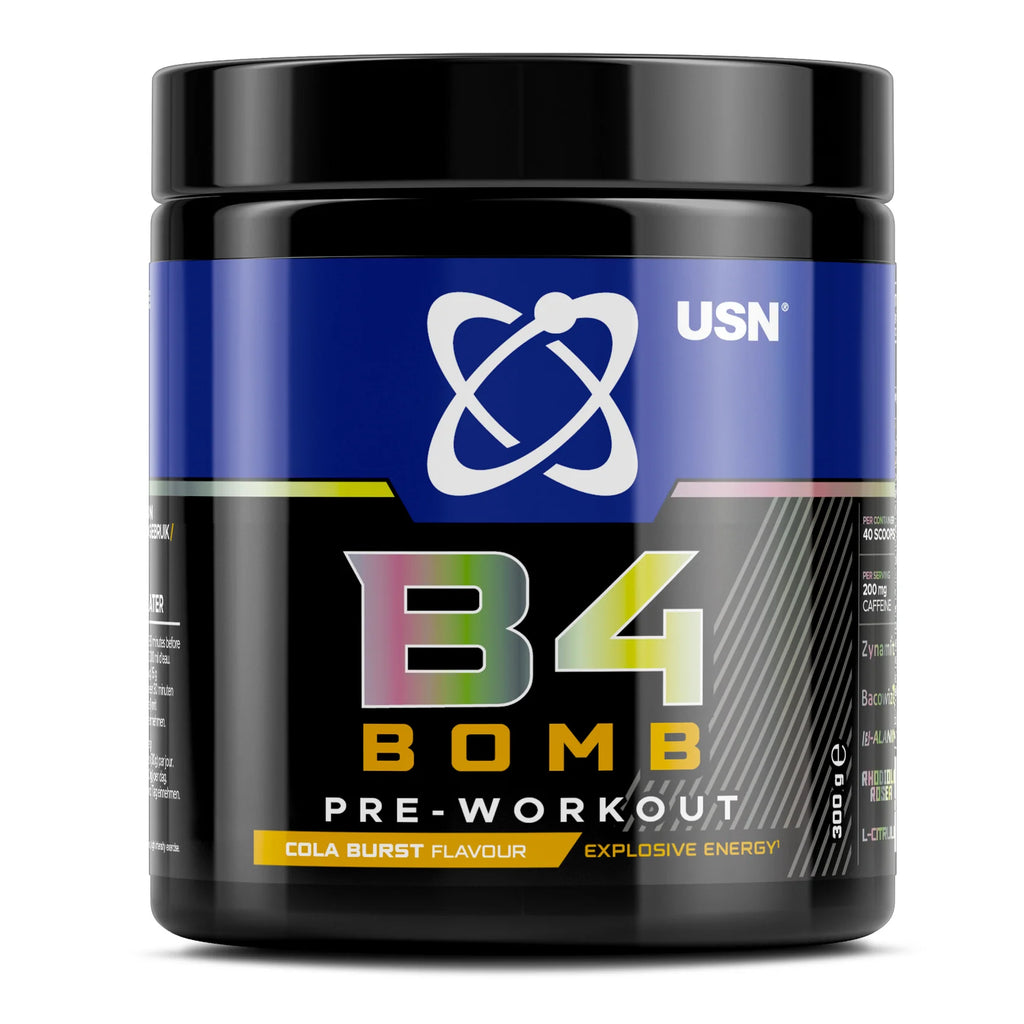 B4 Bomb Cola Burst Pre Workout [Best Before 27 02 2026]