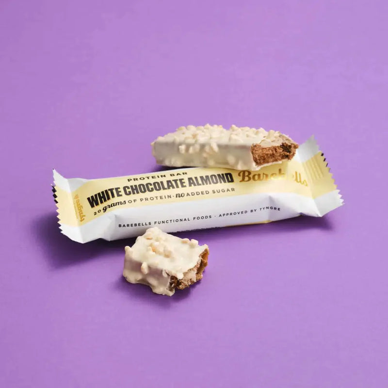 Barebells White Chocolate Almond Protein Bar 55g - Case of 12