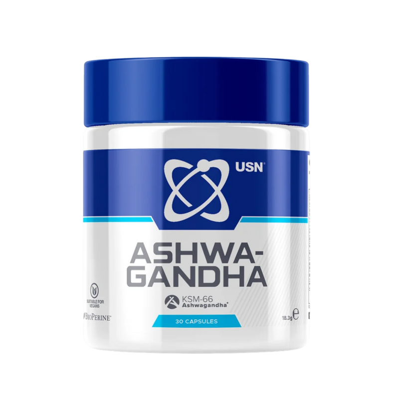 USN Ashwagandha Capsules (30 Capsules) [Best Before: 31/03/2026]