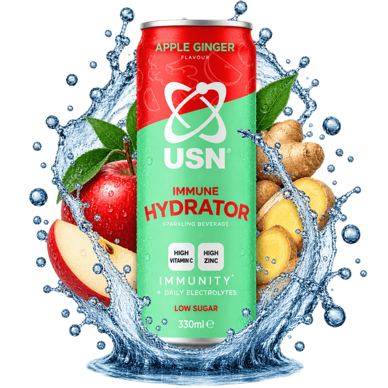 USN Hydrafizz Apple & Ginger 330ml Case of 12