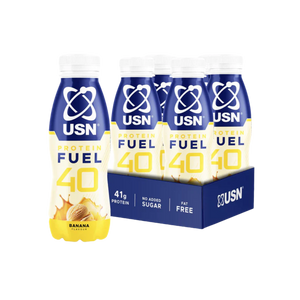 USN Protein Fuel 40 Ready-to-Drink Banana Flavour - 500ml - Case of 6