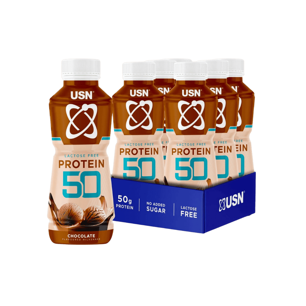 TRUST Protein Fuel 50 Chocolate Flavour High Protein Milkshake Case 6